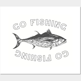 go fishing Posters and Art